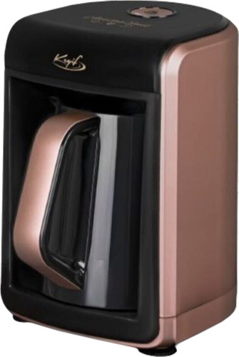 Abdullah Efendi Keyif E-220 Rose Gold Közde Pişirme Özellikli Türk Kahve Makinesi