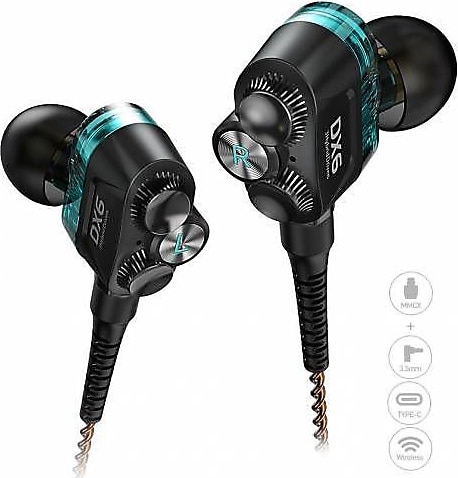 Ally Gaming Kulaklık 3.5mm Jack Hıfı Stereo Bas Mmcx Kablo Mikrofonlu Kulaklık Oyuncu Kulaklık