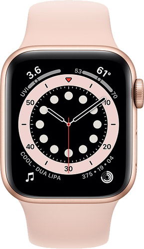 Apple Watch Series 6 GPS 40 mm MG123TU/A Altın Rengi Alüminyum Kasa ve Spor Kordon Akıllı Saat