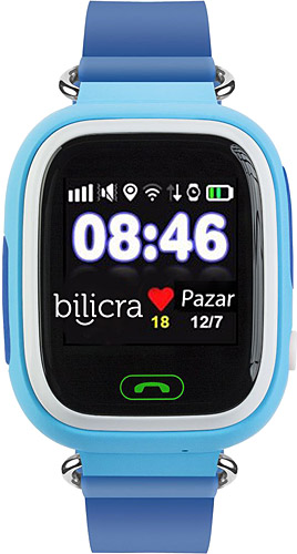 Bilicra GPS Mavi Akıllı Çocuk Saati