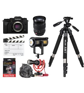 Fujifilm X-T4 Gümüş Home Studio Videographer Kit Iı