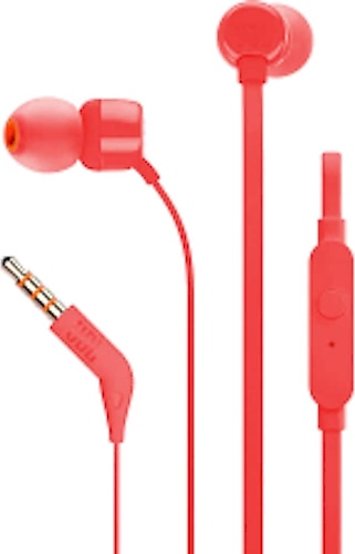 JBL T110 Kırmızı Mikrofonlu Kulak İçi Kulaklık