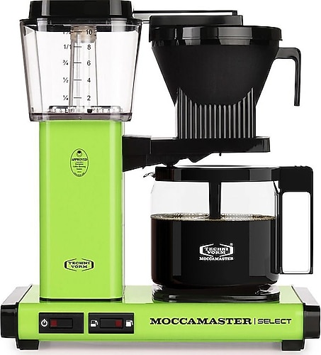 Moccamaster Select Yeşil Cam Potlu Filtre Kahve Makinesi