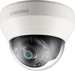 Samsung SND-L6013P 2 MP 1080p 3.6mm Lens VCASD/SDHC Kart PoE IP Dome Kamera
