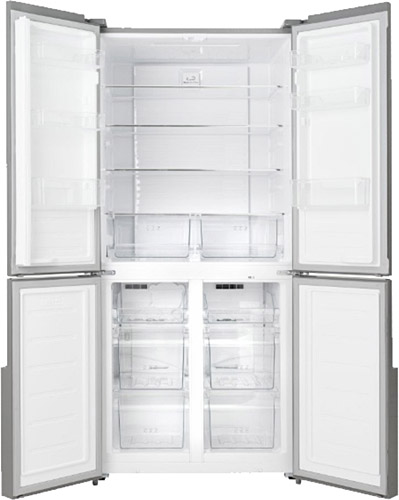 Silverline R12051W02 Beyaz Cam Gardrop Tipi No Frost Buzdolabı