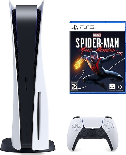 Sony Playstation 5 825 GB + PS5 Marvel's Spider-Man: Miles Morales (Eurasia Garantili)