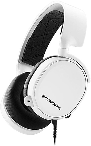 SteelSeries Arctis 3 Beyaz 7.1 Mikrofonlu Oyuncu Kulaklığı
