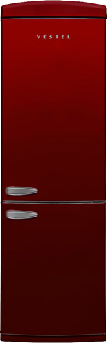 Vestel Retro NFK37001 Bordo Kombi Tipi No-Frost Buzdolabı