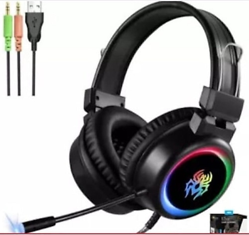 Yoro V5 RGB Mikrofonlu Oyuncu Kulaklığı