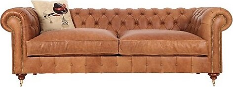 3A Mobilya Real Leather Chesterfield
