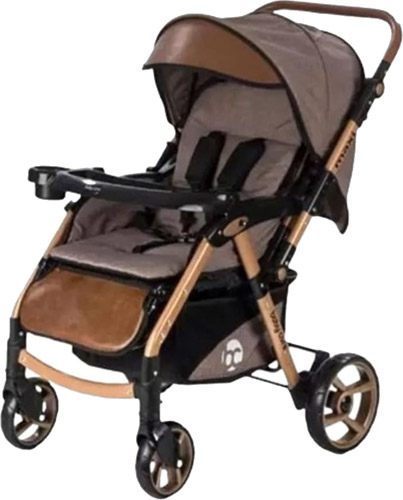 Baby Care BC-55 Maxi Pro Gold-Kahverengi Bebek Arabası