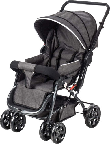 Baby Care Bc-75 Micra Siyah Çift Yönlü Bebek Arabası