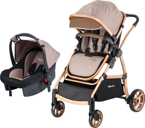 Baby Care BC310 Safari Travel Sistem Bebek Arabası Kahverengi