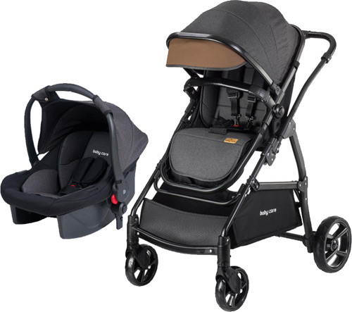 Baby Care BC310 Safari Travel Sistem Bebek Arabası Siyah