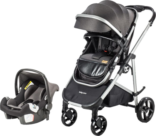 Baby Care Titan Safe Trio Gri Şase Travel Sistem Bebek Arabası