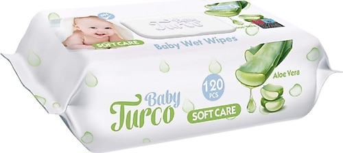 Baby Turco Softcare Aloe Vera 120 Yaprak Islak Bebek Havlusu