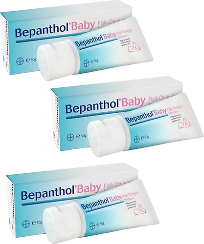 Bepanthol Baby 50 gr 3'lü Pişik Önleyici Merhem