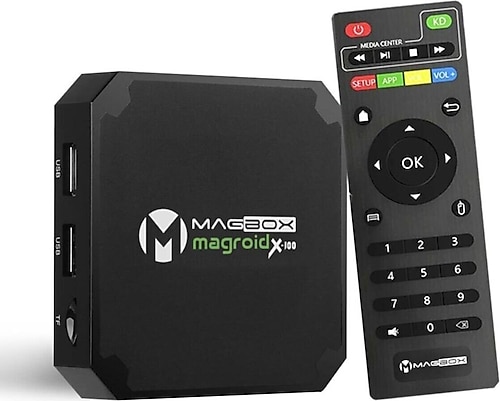 Çeşitli Magbox Magroıd X-100 S905w 2gb Ddr Ram 16gb Rom 4k Ultra Hd Mini Androıd 9.0 4k Ip Tv Box