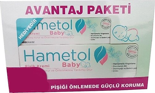 Hametol Baby Pişik Kremi Avantaj Paket 100 G + 30 G