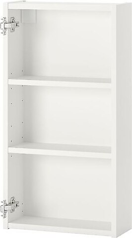 IKEA ENHET duvar dolabı iskeleti, beyaz