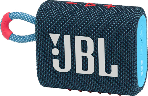 JBL Go 3 IP67 Su Geçirmez 4.2 W Taşınabilir Kablosuz Mavi-Pembe Bluetooth Hoparlör