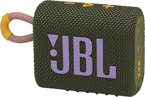 JBL Go 3 IP67 Su Geçirmez 4.2 W Taşınabilir Kablosuz Yeşil Bluetooth Hoparlör