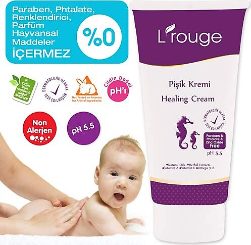 L'ROUGE L'rouge Healing Cream Pişik Önlemeye Yardımcı Krem 100 ml