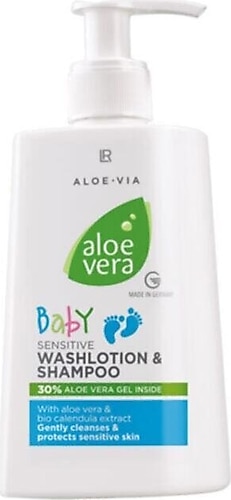 LR ALOE VIA Aloe Vera Baby Hassas Yıkama Losyonu ve Şampuanı