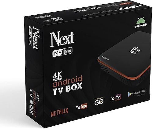 Next MyBox Andoid Tv Box 4K Ultra HD Android 10.0