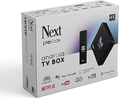 Next Playbox 4K Android Tv Box Android 10.0