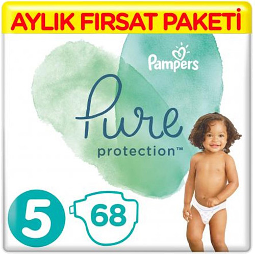 Prima Pure 5 Numara Junior 68'li Aylık Fırsat Paketi Bebek Bezi