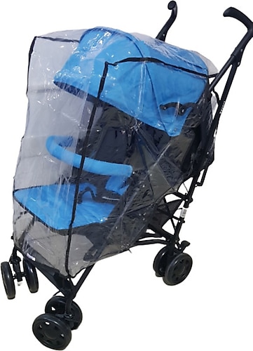 Ritim Baston Bebek Arabası Yağmurluğu, Ciftyon Yağmurluk, Puset Yağmurluğu, Bağcıklı Kokusuz Yağmurluk