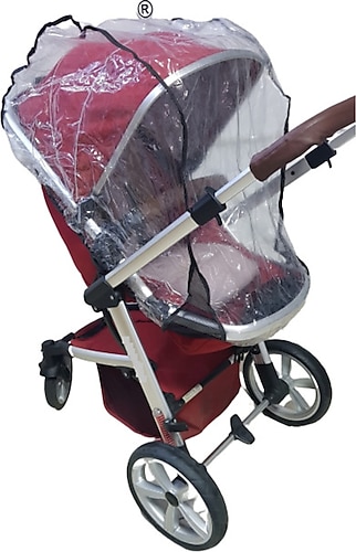 Ritim Twist Bebek Arabası Yağmurluğu, Puset Travel Set Yağmurluk, Lastikli, Fileli Portbebe Yağmurluğu