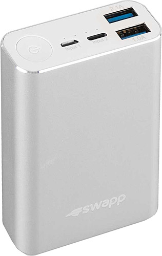 S-link Swapp IP-G7 7800 mAh Gümüş Taşınabilir Şarj Cihazı