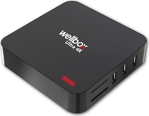 UYDU ALICISI ULTRA 4K HD 10.0 ANDROID 2GB RAM 16GB HAFIZA 2.4G WIFI/USB TV BOX WELLBOX WX-H3