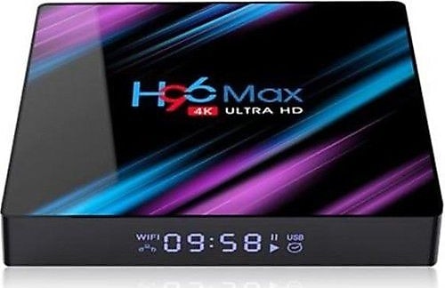 Wechip H96 Max 4K 4 GB Ram 64 GB Rom Android TV Box