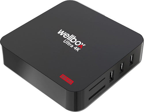 Wellbox WX-H3 4K Ultra HD Android TV Box