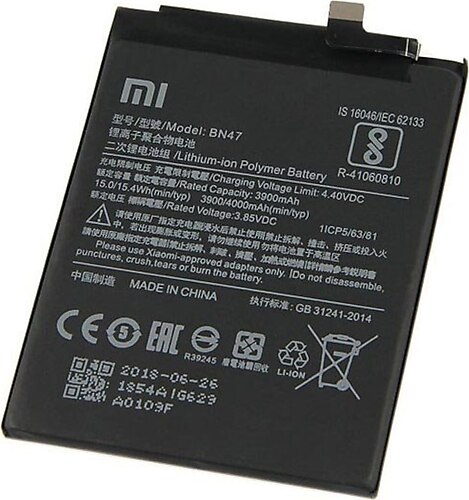 Xiaomi Mi A2 Lite Powerbank Orjinal 5000 Amper Yedek Batarya Pil