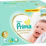 Prima Premium Care 5 Numara Junior 74'lü Fırsat Paketi Bebek Bezi